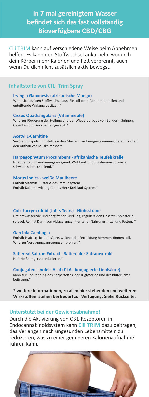 Flyer "Cili TRIM", 60 Stück